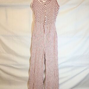 The Cutest Striped Sleeveless Jumpsuit